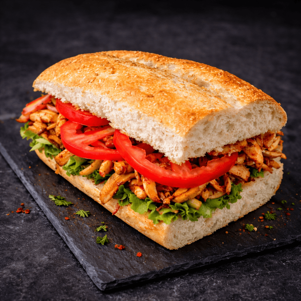 Yarım Ekmek Tavuk Döner (60 gr)